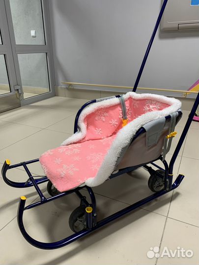 Санки на колесах