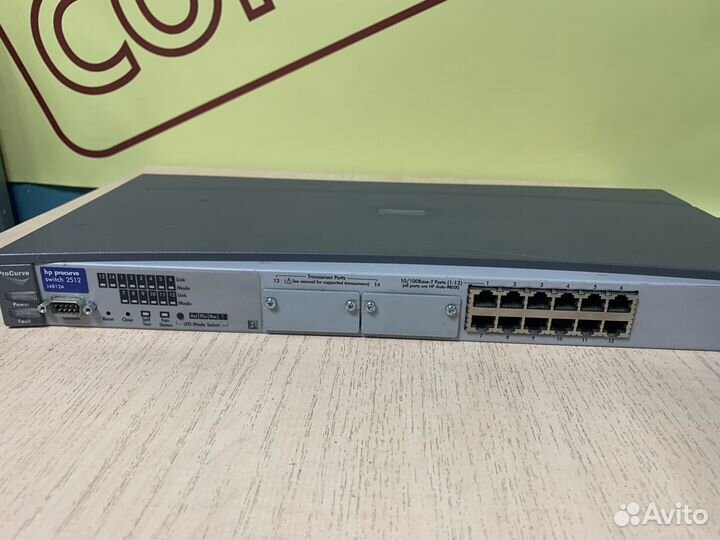 Коммутатор Hp procerve j4812 Гарантия