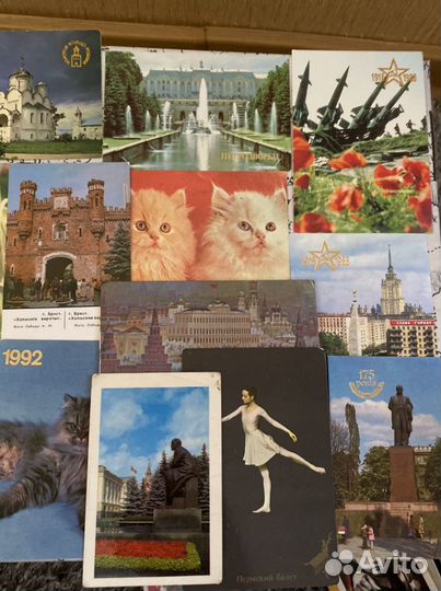 Календарики карманные