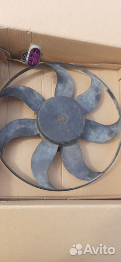 Вентилятор охлаждения skoda octavia a5