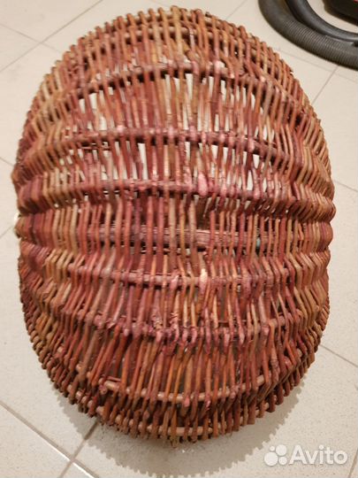 Корзина плетеная бу