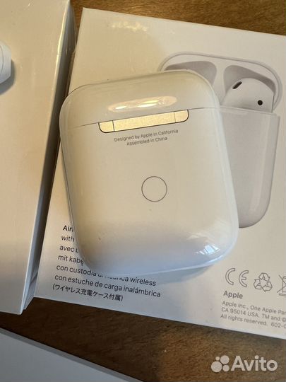 Наушники Apple AirPods 2 (беспроводные ) Оригинал