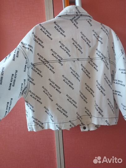 Джинсовый жакет р. 146 и р.158