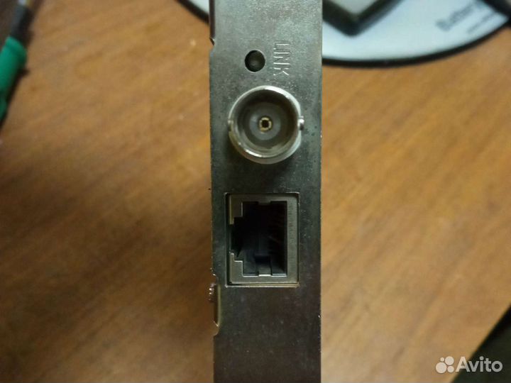 Сетевая Коаксиал+ ethernet.Экзотика для коллекции