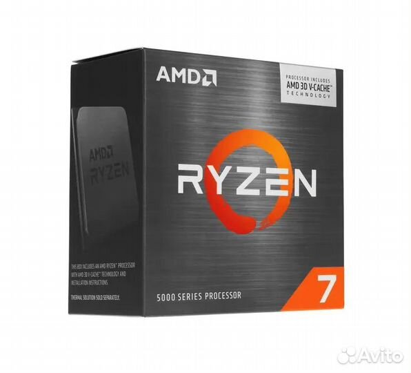 Процессор AMD Ryzen 7 5800X3D, BOX