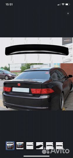 Козырек на задняя стекло