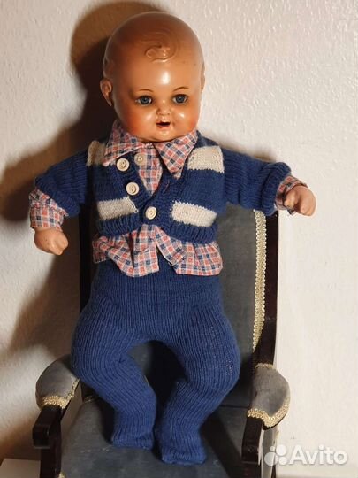 Кукла антикварная,42 см Оригинал из германии