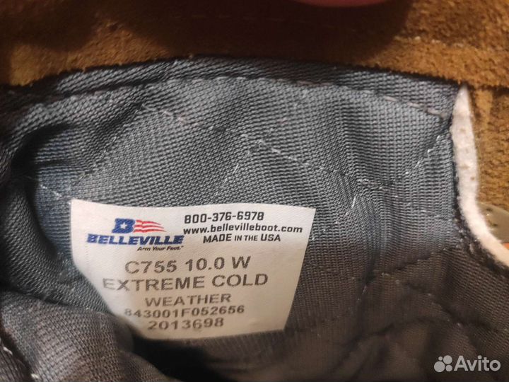 Армейские ботинки Belleville C755 10 w,10R