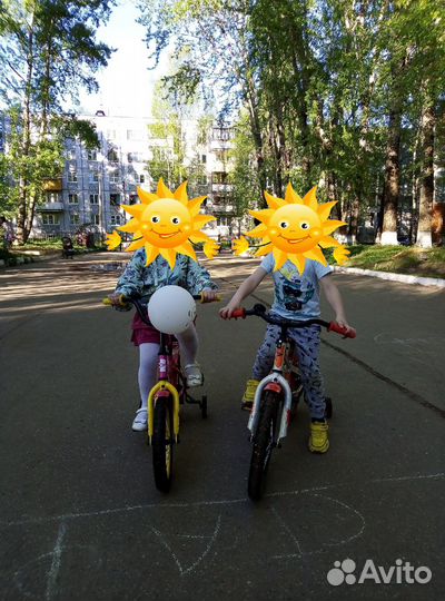 Велосипед Форвард для девочки 14 дюймов (3-5 лет)