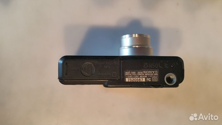 Цифровой фотоаппарат sony cyber shot dsc-w40 на за