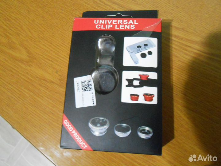 Линзы смартфона набор 2шт 180 и макро 0.67х Wide