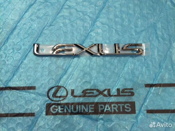 Шильдик lexus на багажник Es VI Новый 2012-2018