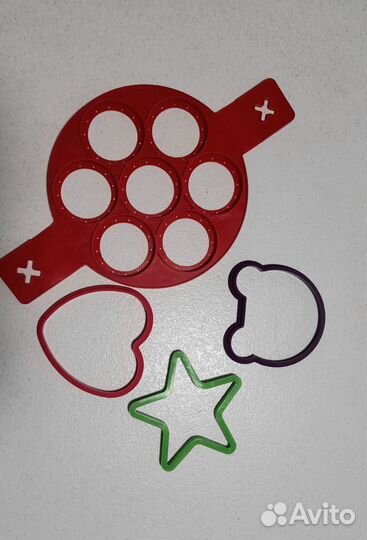 Силиконовые формы для оладий, панкейков, сырников
