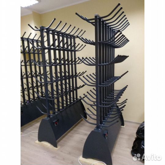 Сушильный стеллаж сл1 - Стандарт для обуви, двухсторонний 220х125х51см slsd-48