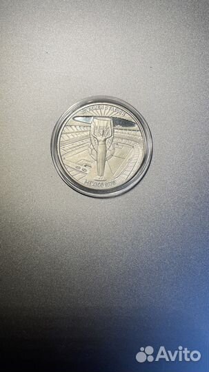 Памятная медаль Мексика 1970, серебро