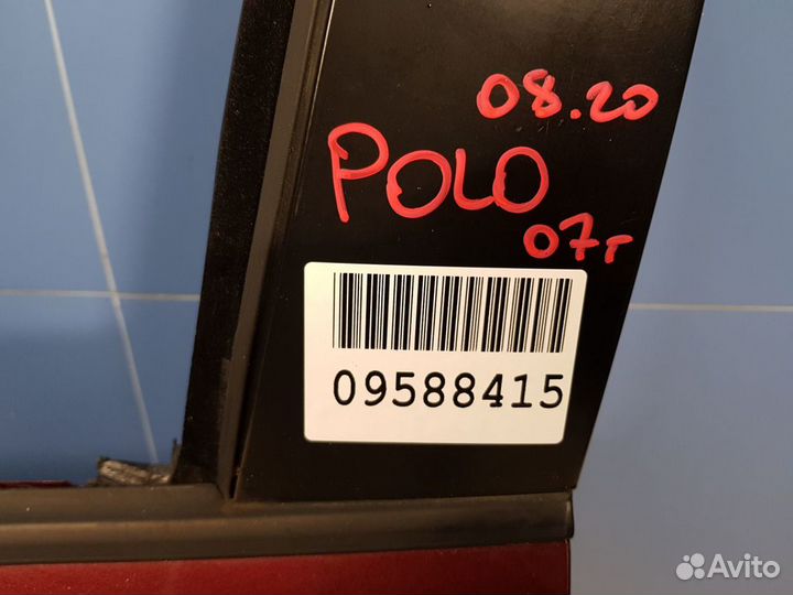 Дверь левая передняя Volkswagen Polo 2001-2009