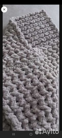 Плед детский плюшевый