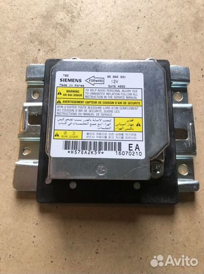 Блок AirBag Chevrolet Lanos