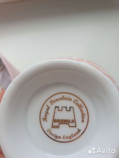 Чайный набор briswild 6 персон английский фарфор