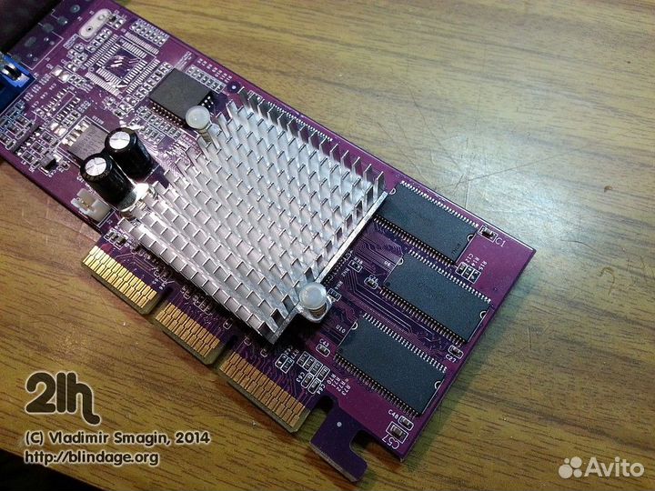 Видеокарта Palit daytona GeForce2 MX 400 64Mb