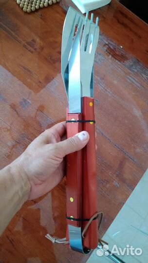 Набор мангала гриля барбекю.щипцы лопатка вилка