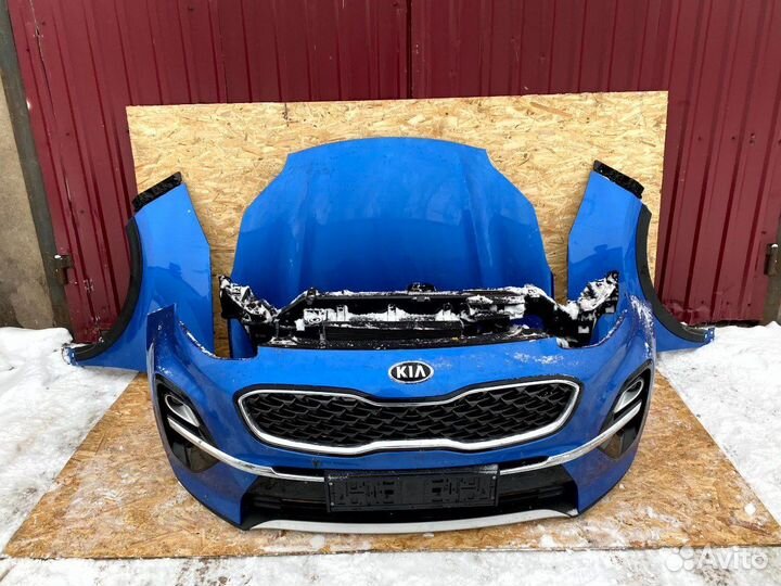 Kia Sportage4 Ноускат передняя часть автомобиля