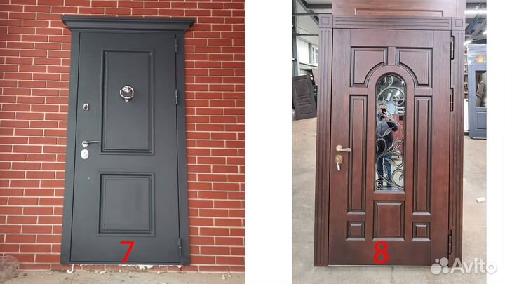 Элитные парадные входные двери с терморазрывом