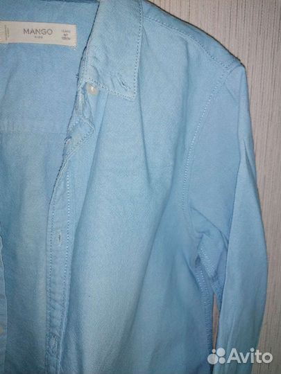 Рубашка для мальчика 122 Манго