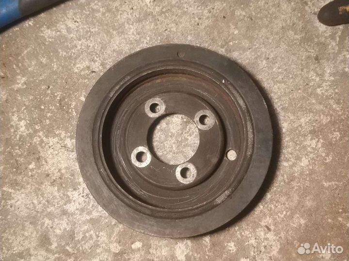 Шкив коленвала ситроен С5 EW10 2л. 01-08г