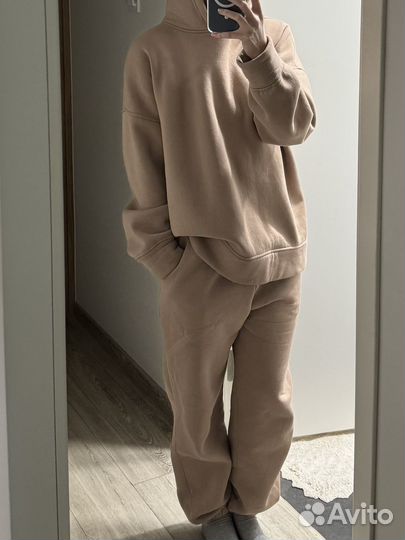 Флисовый костюм овэрсайз