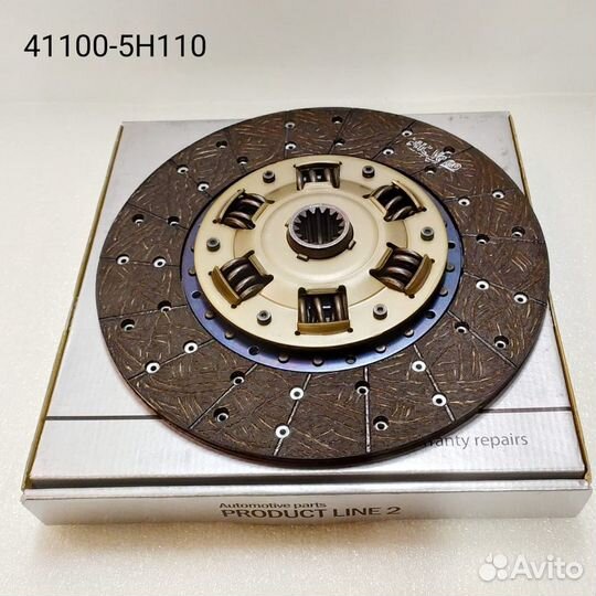 Диск сцепления D4AL/CB HD35/72 411005H110