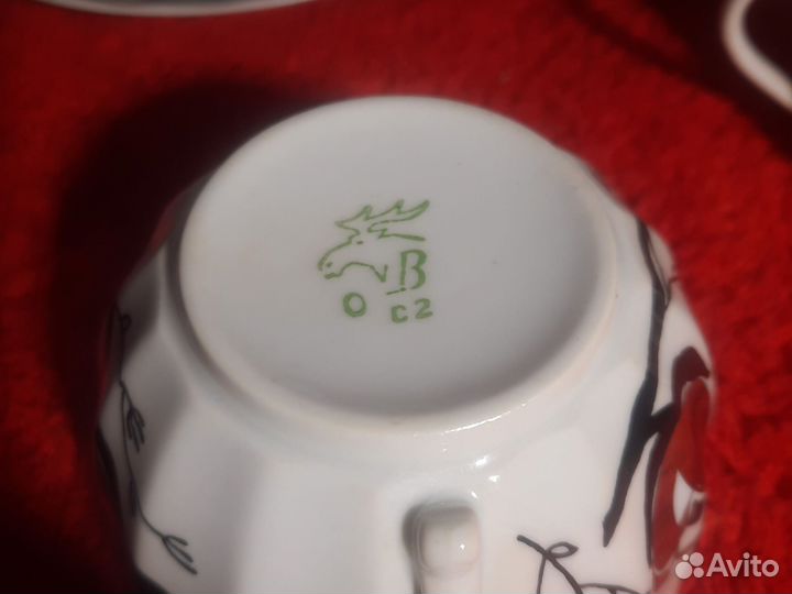 Фарфоровый костяной сервиз СССР