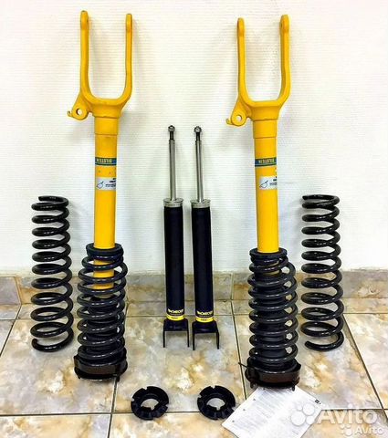 Комплект для перехода с пневмы на пружины