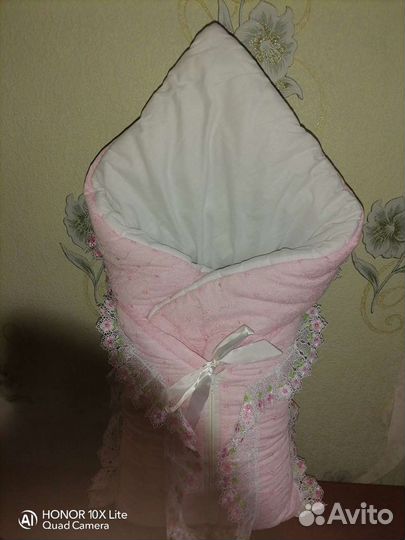 Конверт на выписку для девочки