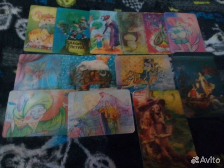 Календари переливные СССР