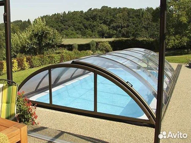 Раздвижной павильон для бассейна