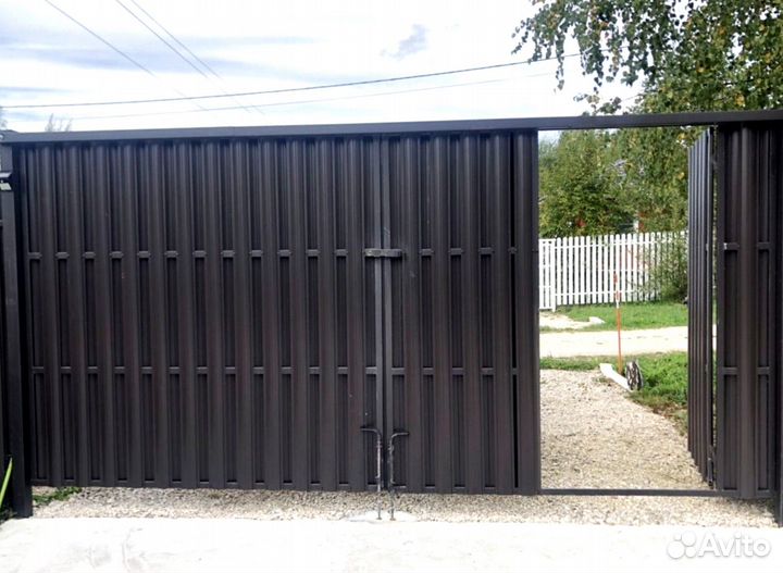 Забор из профнастила без посредников