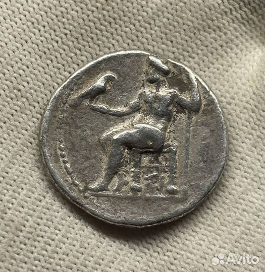 Тетрадрахма Александра Македонского Оригинал