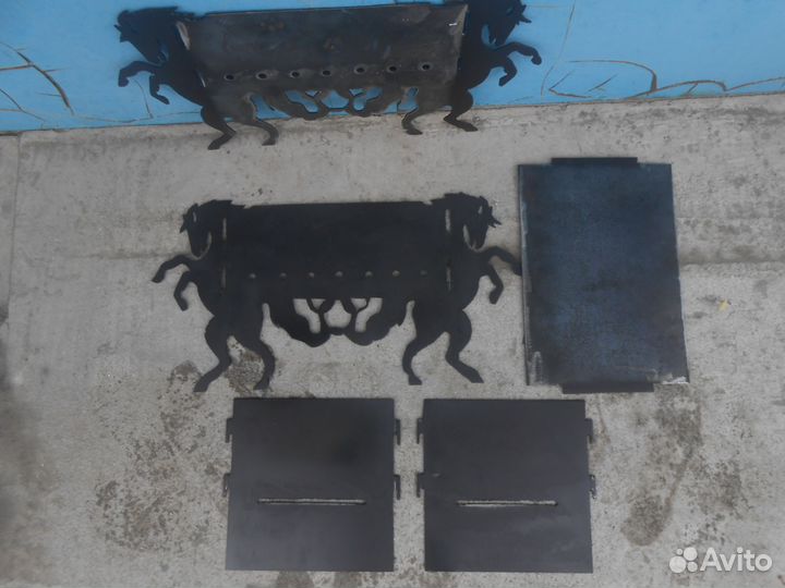 Резной мангал