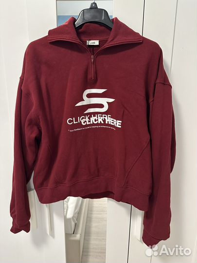 Толстовка zip-top lime (S)