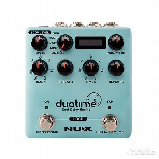 NUX NDD-6 Duotime Delay - гитарный эффект (новая)