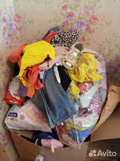 Много вещей пакетом