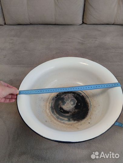 Таз эмалированный