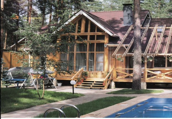 Коттедж 110 м² на участке 9 сот.