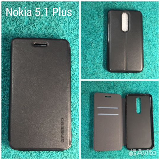 Чехол, чехол- книжка Nokia кожаный