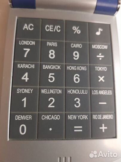 Электронный калькулятор календарь будильник часы