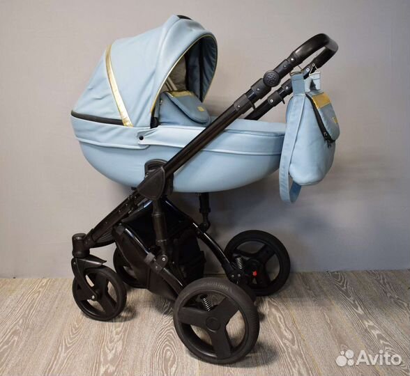 Коляска 3в1 Verdi Mirage Soft (гелевые колеса)