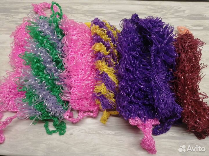 Мочалка ручной работы