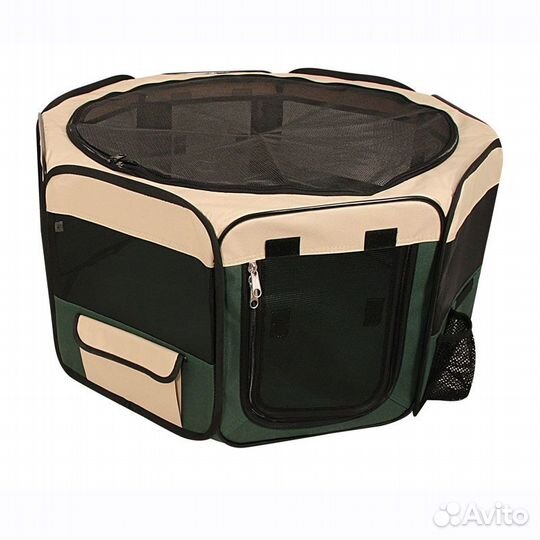 Вольер-тент для собак, 74 см х 74 см х 34,5 см