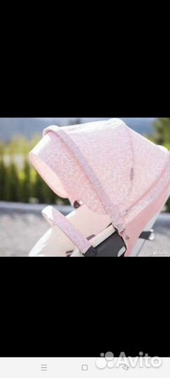 Летний кит на коляску stokke